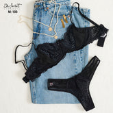 Mystic lace bra set